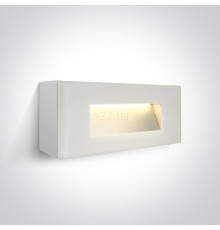 Настінний світильник One Light 67076A/W/W The Glass Face Wall Lights Dark Light, 5 Вт, 350 лм, 3000K