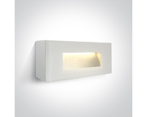 Настінний світильник One Light 67076A/W/W The Glass Face Wall Lights Dark Light, 5 Вт, 350 лм, 3000K