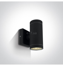 Настінний світильник One Light 67130/B GU10 Outdoor Cylinders Die cast