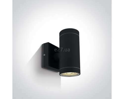 Настінний світильник One Light 67130/B GU10 Outdoor Cylinders Die cast