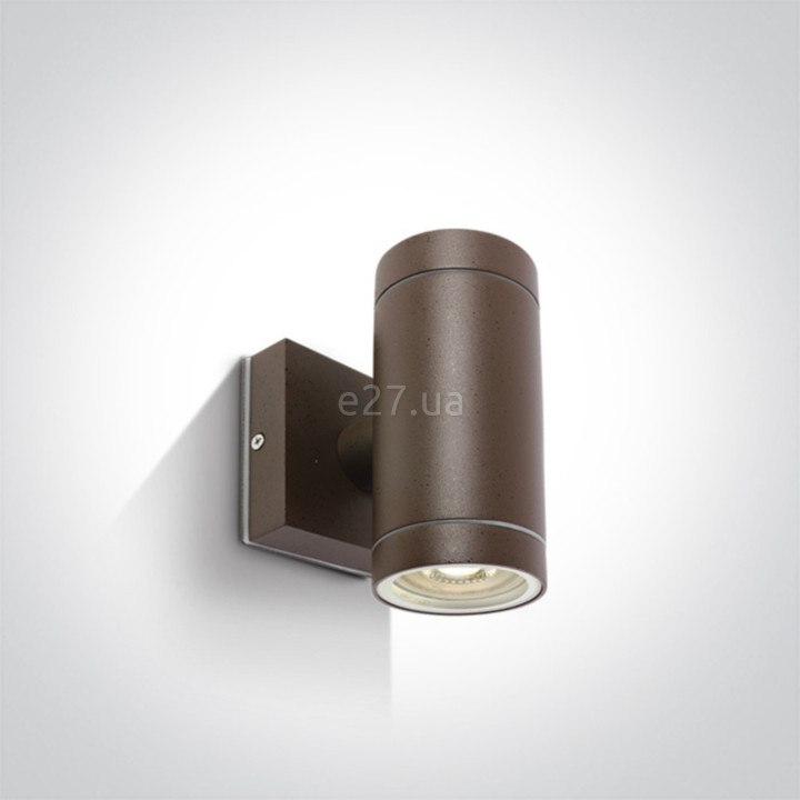Настінний світильник One Light 67130/BR GU10 Outdoor Cylinders Die cast · One Light · one-light-67130-br