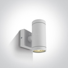Настінний світильник One Light 67130/W GU10 Outdoor Cylinders Die cast · One Light · one-light-67130-w