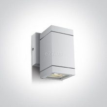Настінний світильник One Light 67130F/W GU10 Outdoor Cubes Die cast · One Light · one-light-67130f-w