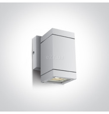 Настінний світильник One Light 67130F/W GU10 Outdoor Cubes Die cast