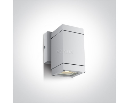 Настінний світильник One Light 67130F/W GU10 Outdoor Cubes Die cast