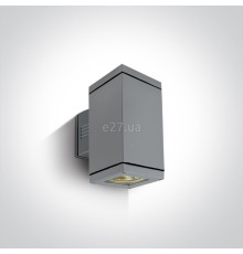 Настінний світильник One Light 67132A/G PAR30 Outdoor Cubes Die cast