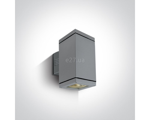Настінний світильник One Light 67132A/G PAR30 Outdoor Cubes Die cast