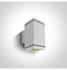 Настінний світильник One Light 67132A/W PAR30 Outdoor Cubes Die cast