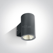 Настінний світильник One Light 67138/AN/W Outdoor Wall Cylinders Up & down beam, 6 Вт, 880 лм, 3000K · One Light · one-light-67138-an-w