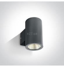 Настінний світильник One Light 67138/AN/W Outdoor Wall Cylinders Up & down beam, 6 Вт, 880 лм, 3000K