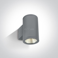 Настінний світильник One Light 67138/G/W Outdoor Wall Cylinders Up & down beam, 6 Вт, 880 лм, 3000K · One Light · one-light-67138-g-w