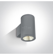 Настінний світильник One Light 67138/G/W Outdoor Wall Cylinders Up & down beam, 6 Вт, 880 лм, 3000K