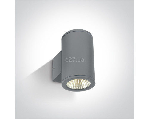 Настінний світильник One Light 67138/G/W Outdoor Wall Cylinders Up & down beam, 6 Вт, 880 лм, 3000K