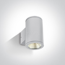 Настінний світильник One Light 67138/W/W Outdoor Wall Cylinders Up & down beam, 6 Вт, 880 лм, 3000K · One Light · one-light-67138-w-w