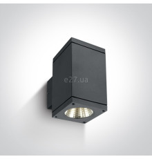 Настінний світильник One Light 67138A/AN/W Outdoor Wall Cylinders Up & down beam, 6 Вт, 880 лм, 3000K