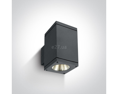 Настінний світильник One Light 67138A/AN/W Outdoor Wall Cylinders Up & down beam, 6 Вт, 880 лм, 3000K