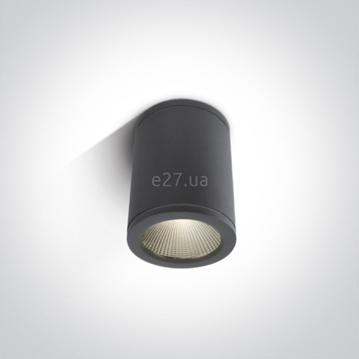 Точковий світильник One Light 67138C/AN/W Outdoor Ceiling Cylinders Die cast, 6 Вт, 440 лм, 3000K · One Light · one-light-67138c-an-w