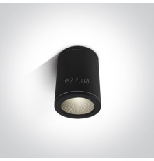 Точковий світильник One Light 67138C/B/W Outdoor Ceiling Cylinders Die cast, 6 Вт, 440 лм, 3000K