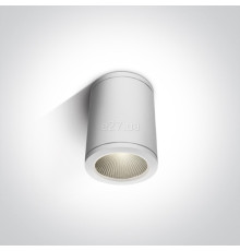 Точковий світильник One Light 67138C/W/W Outdoor Ceiling Cylinders Die cast, 6 Вт, 440 лм, 3000K