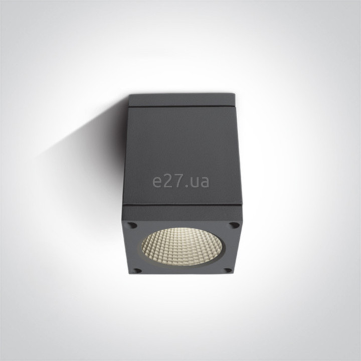 Точковий світильник One Light 67138D/AN/W Outdoor Ceiling Cylinders Die cast, 6 Вт, 440 лм, 3000K · One Light · one-light-67138d-an-w