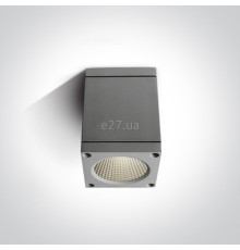 Точковий світильник One Light 67138D/G/W Outdoor Ceiling Cylinders Die cast, 6 Вт, 440 лм, 3000K