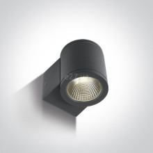 Настінний світильник One Light 67138E/AN/W Outdoor Wall Cylinders, 6 Вт, 440 лм, 3000K · One Light · one-light-67138e-an-w