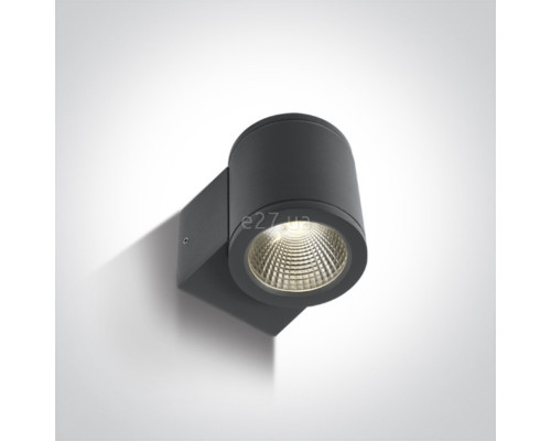 Настінний світильник One Light 67138E/AN/W Outdoor Wall Cylinders, 6 Вт, 440 лм, 3000K