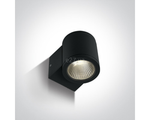 Настінний світильник One Light 67138E/B/W Outdoor Wall Cylinders, 6 Вт, 440 лм, 3000K