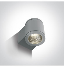 Настінний світильник One Light 67138E/G/W Outdoor Wall Cylinders, 6 Вт, 440 лм, 3000K
