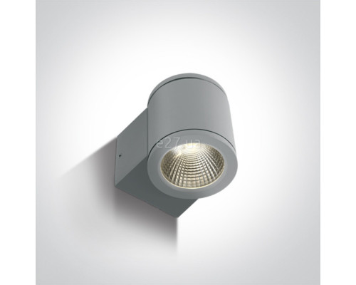Настінний світильник One Light 67138E/G/W Outdoor Wall Cylinders, 6 Вт, 440 лм, 3000K
