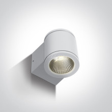 Настінний світильник One Light 67138E/W/W Outdoor Wall Cylinders, 6 Вт, 440 лм, 3000K · One Light · one-light-67138e-w-w