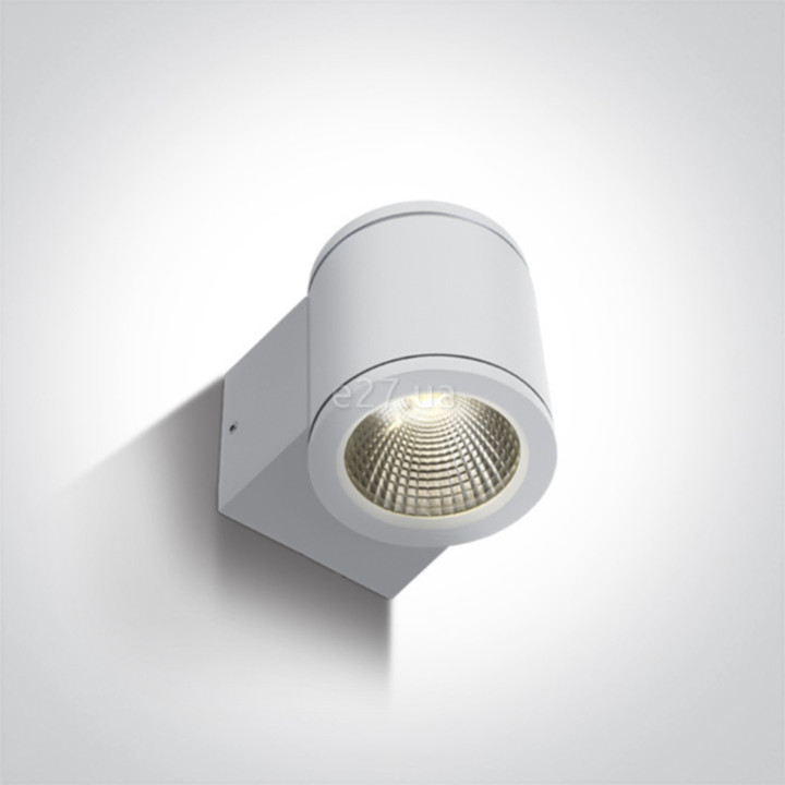 Настінний світильник One Light 67138E/W/W Outdoor Wall Cylinders, 6 Вт, 440 лм, 3000K · One Light · one-light-67138e-w-w