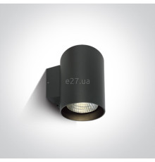 Настінний світильник One Light 67138EL/AN/C Outdoor Wall Cylinders High Power, 20 Вт, 1400 лм, 4000K