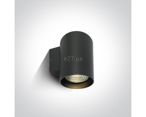 Настінний світильник One Light 67138EL/AN/W Outdoor Wall Cylinders High Power, 20 Вт, 1400 лм, 3000K
