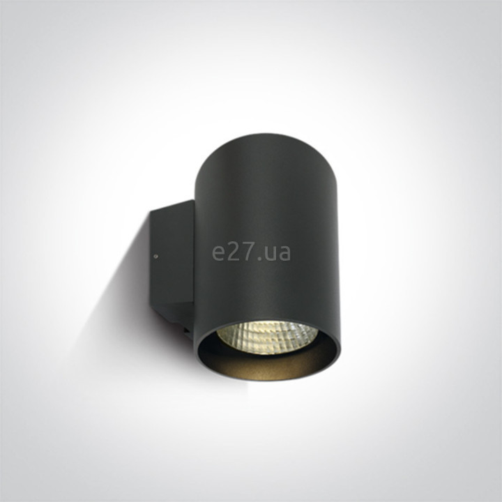 Настінний світильник One Light 67138EL/AN/W Outdoor Wall Cylinders High Power, 20 Вт, 1400 лм, 3000K · One Light · one-light-67138el-an-w