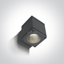 Настінний світильник One Light 67138F/AN/W Outdoor Wall Cylinders, 6 Вт, 440 лм, 3000K · One Light · one-light-67138f-an-w