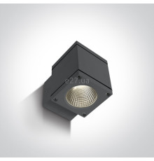 Настінний світильник One Light 67138F/AN/W Outdoor Wall Cylinders, 6 Вт, 440 лм, 3000K