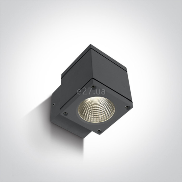 Настінний світильник One Light 67138F/AN/W Outdoor Wall Cylinders, 6 Вт, 440 лм, 3000K · One Light · one-light-67138f-an-w