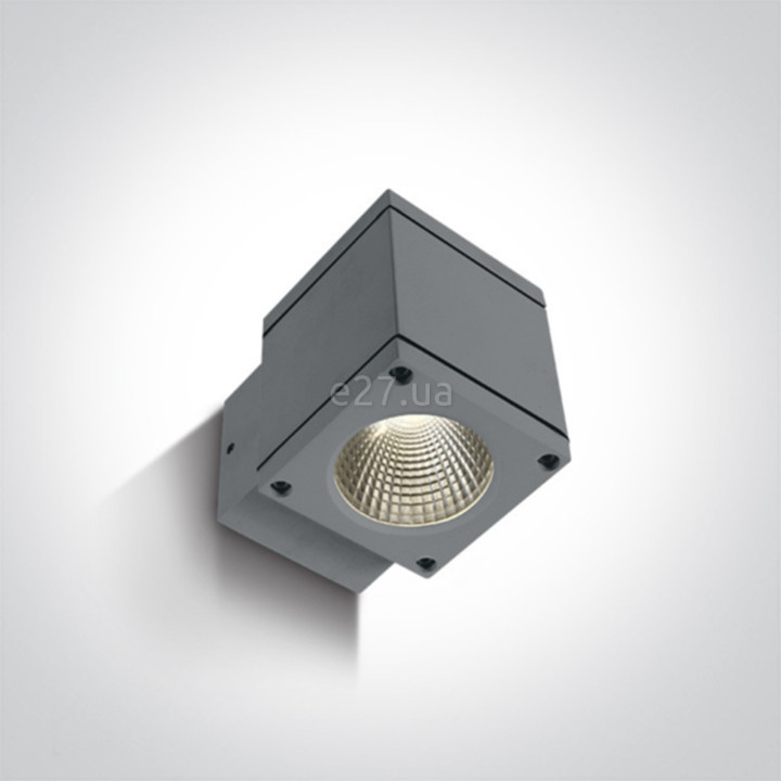Настінний світильник One Light 67138F/G/W Outdoor Wall Cylinders, 6 Вт, 440 лм, 3000K · One Light · one-light-67138f-g-w