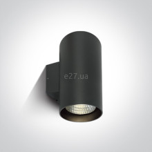 Настінний світильник One Light 67138L/AN/C Outdoor Wall Cylinders High Power, 20 Вт, 2800 лм, 4000K · One Light · one-light-67138l-an-c