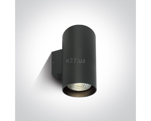 Настінний світильник One Light 67138L/AN/C Outdoor Wall Cylinders High Power, 20 Вт, 2800 лм, 4000K