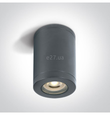 Точковий світильник One Light 67142A/AN The GU10 Outdoor Cylinder Lights ABS+PC