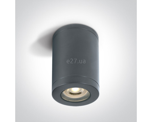 Точковий світильник One Light 67142A/AN The GU10 Outdoor Cylinder Lights ABS+PC