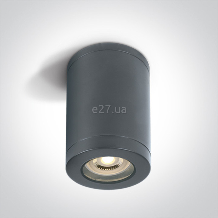 Точковий світильник One Light 67142A/AN The GU10 Outdoor Cylinder Lights ABS+PC · One Light · one-light-67142a-an