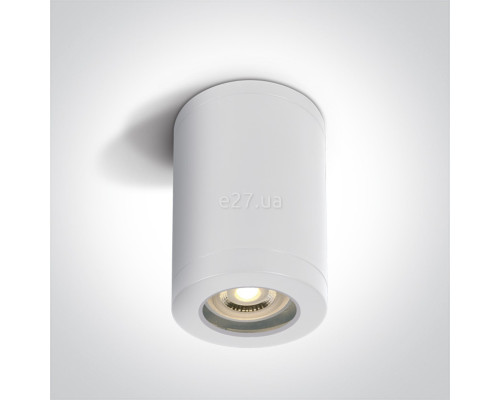 Точковий світильник One Light 67142A/W The GU10 Outdoor Cylinder Lights ABS+PC