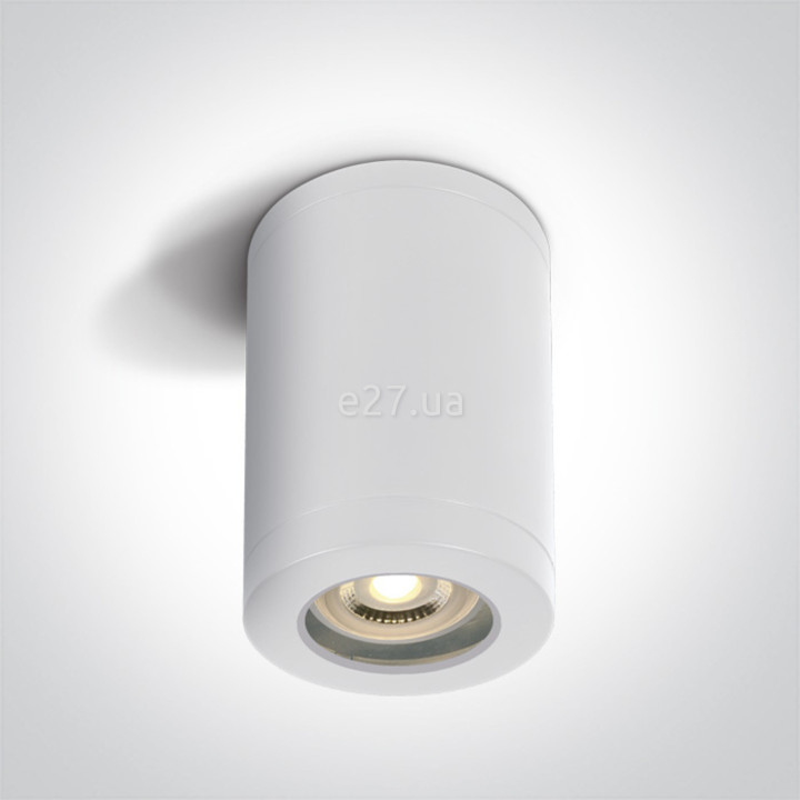 Точковий світильник One Light 67142A/W The GU10 Outdoor Cylinder Lights ABS+PC · One Light · one-light-67142a-w