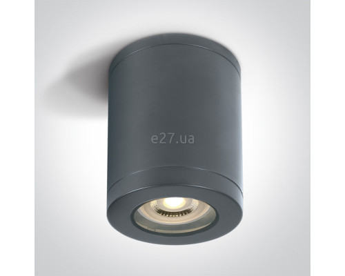 Точковий світильник One Light 67142B/AN The GU10 Outdoor Cylinder Lights ABS+PC