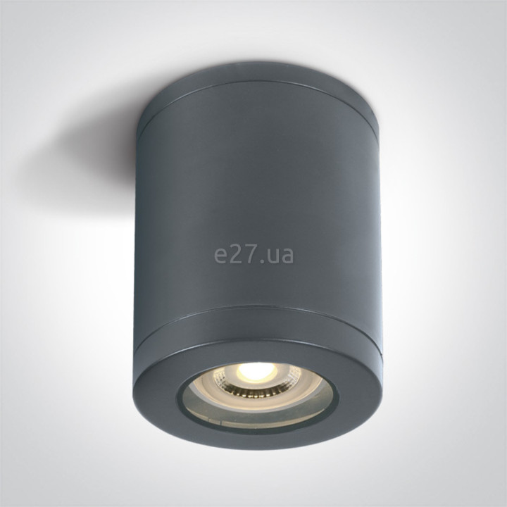 Точковий світильник One Light 67142B/AN The GU10 Outdoor Cylinder Lights ABS+PC · One Light · one-light-67142b-an