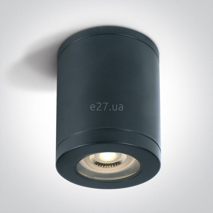 Точковий світильник One Light 67142B/B The GU10 Outdoor Cylinder Lights ABS+PC · One Light · one-light-67142b-b
