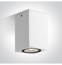 Точковий світильник One Light 67142D/W The GU10 Outdoor Cube Lights ABS+PC
